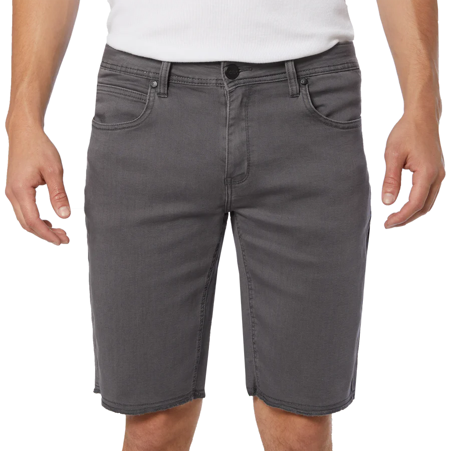 Ezekiel Now Denim Wash Short - Dark Grey