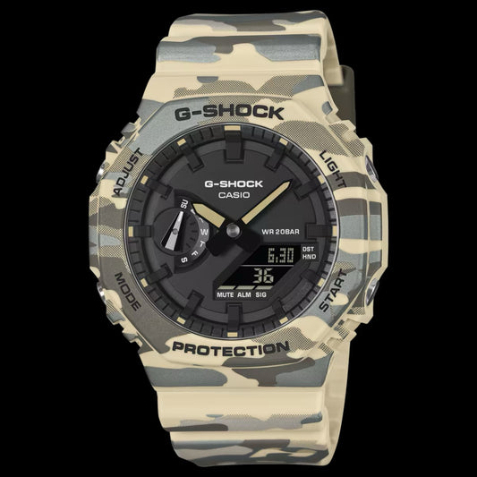 G-Shock GA2100CM-5A Analog-Digital Camo Watch