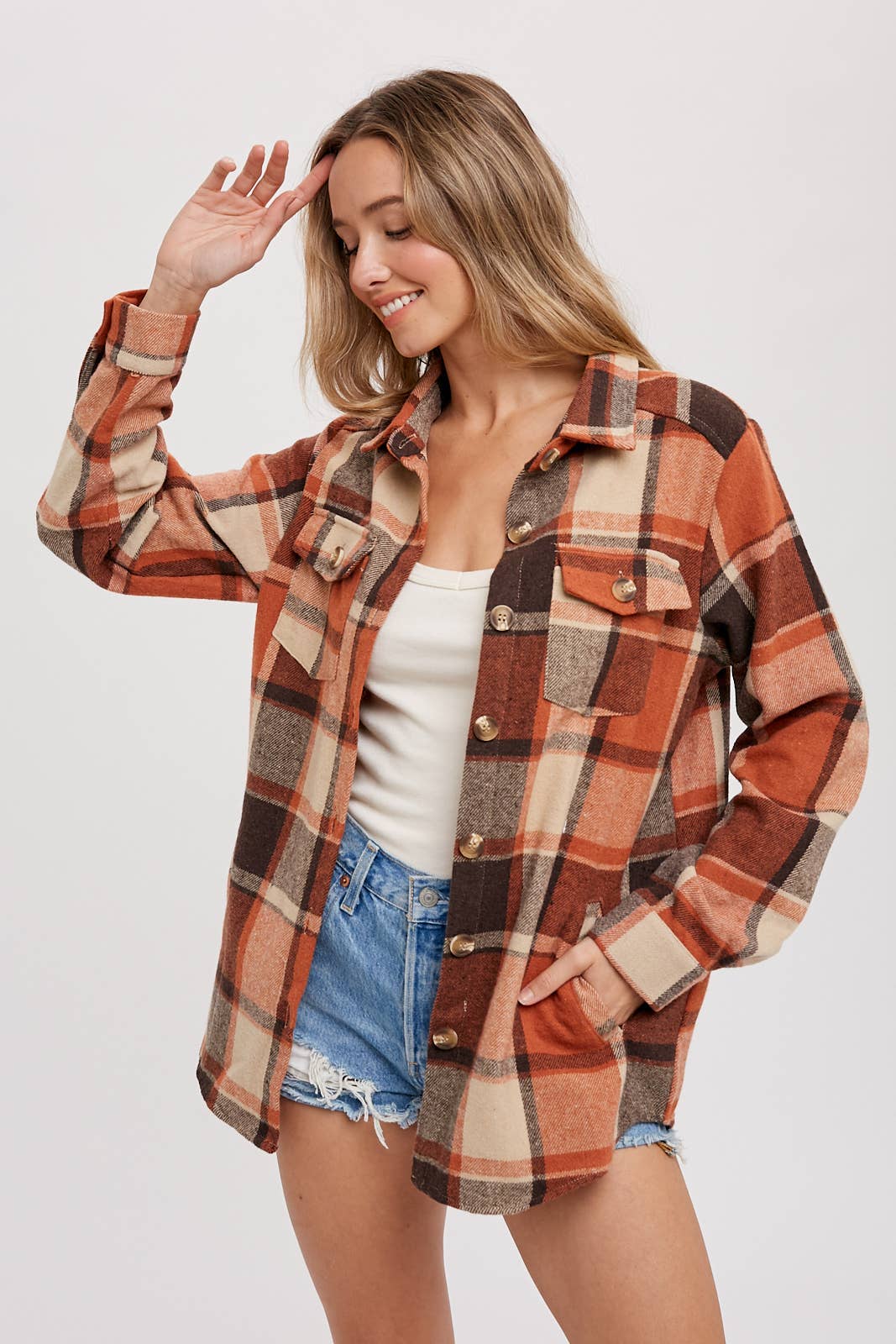 Plaid Flannel Shacket