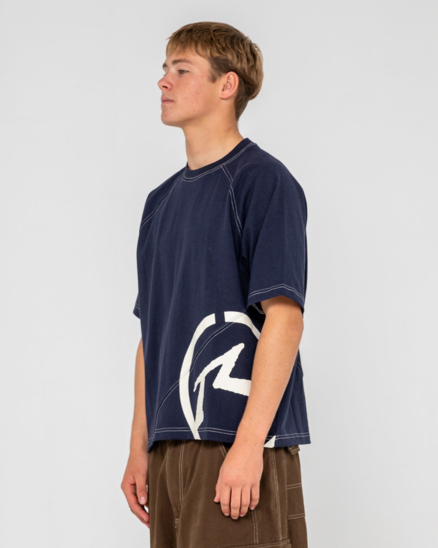 Rusty Pablo S/S Heavy Tee - Navy