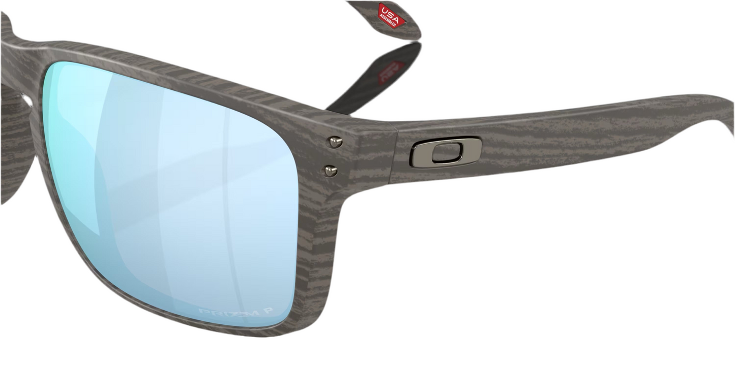 Holbrook XXL Woodgrain Frame w/ Prizm Deep Water Polarized