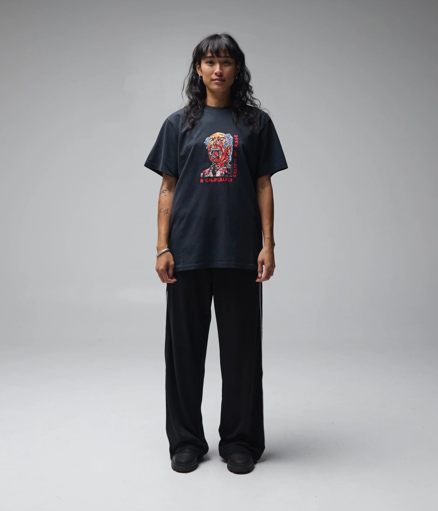 Former x Rage Colourless Clown Tee - Black