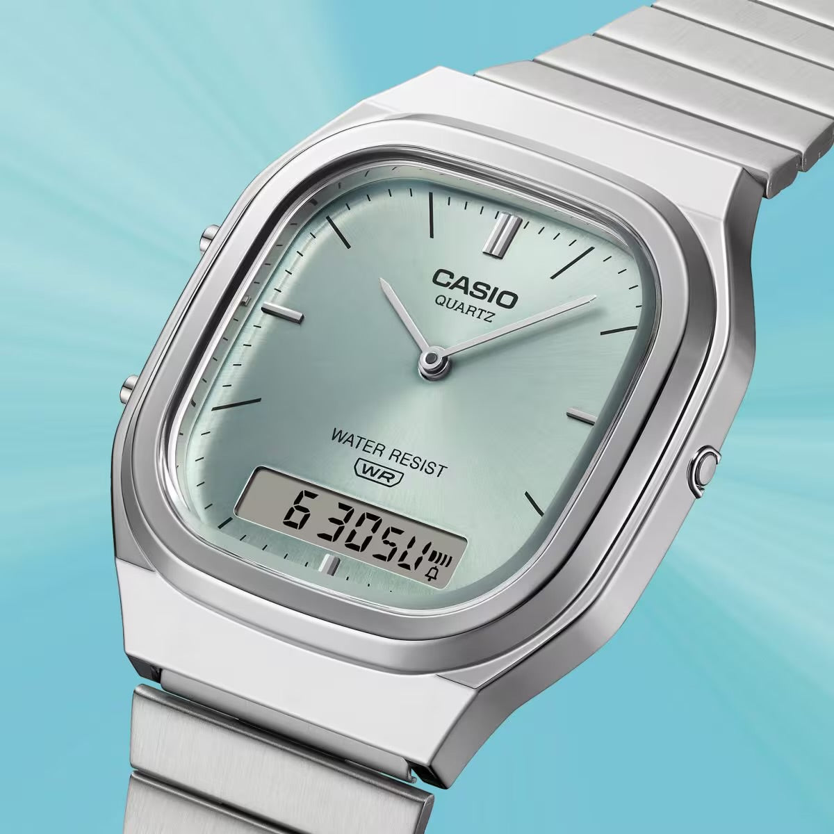 Casio AQ240E-2A Vintage Silver Watch