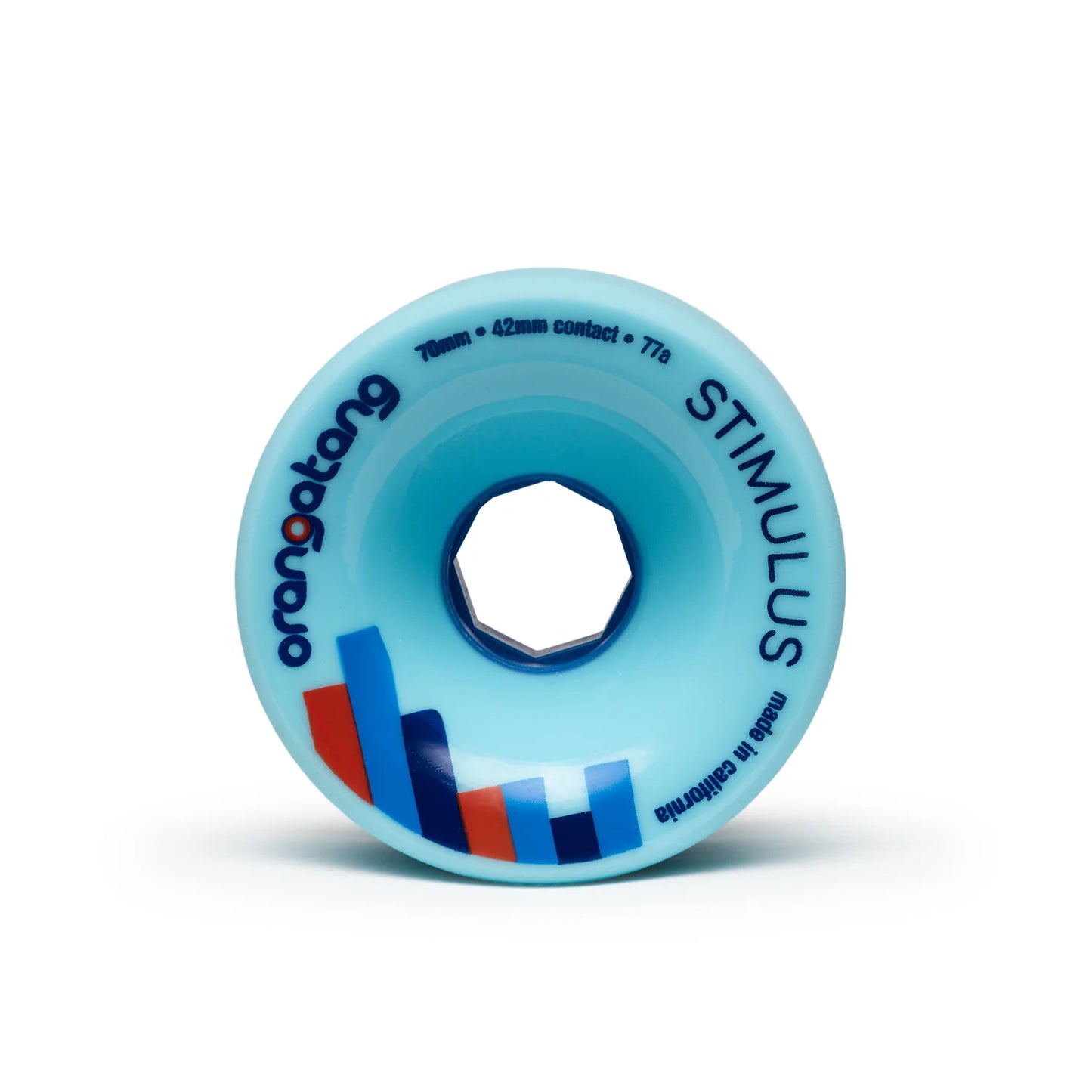 Orangatang 70mm 77a Stimulus Wheels - Blue