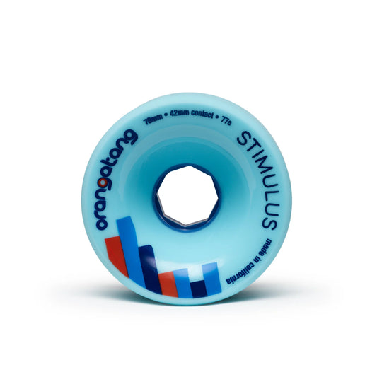 Orangatang 70mm 77a Stimulus Wheels - Blue