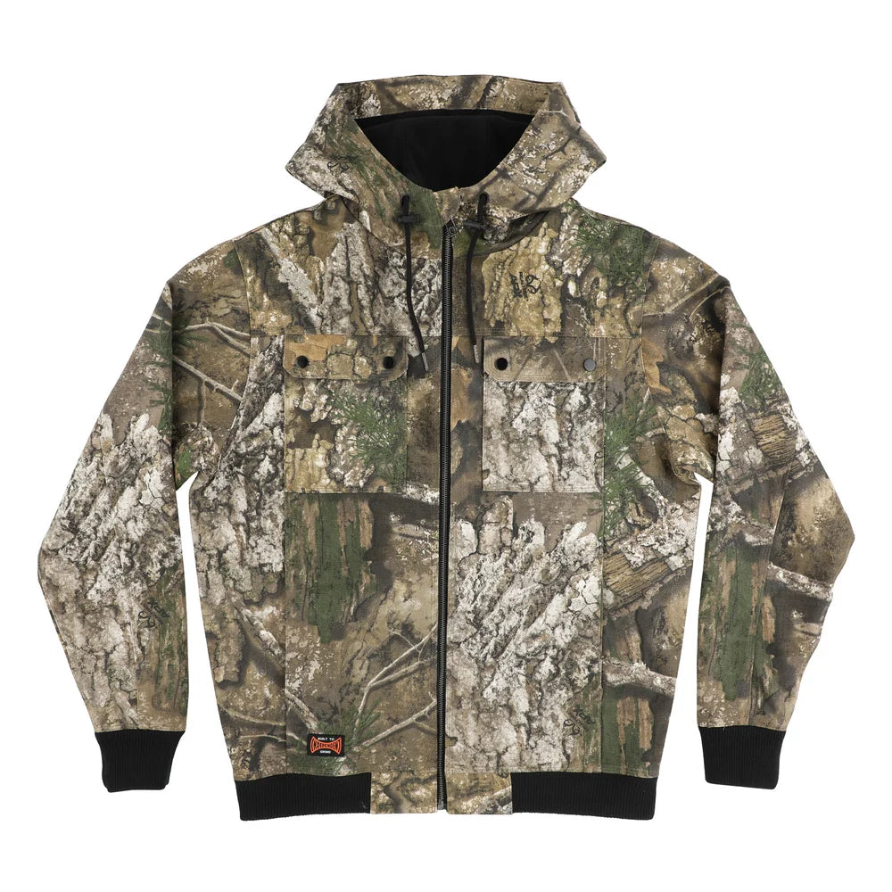 Independent BTG Hooded Canvas Work Jacket - Real Tree Camo