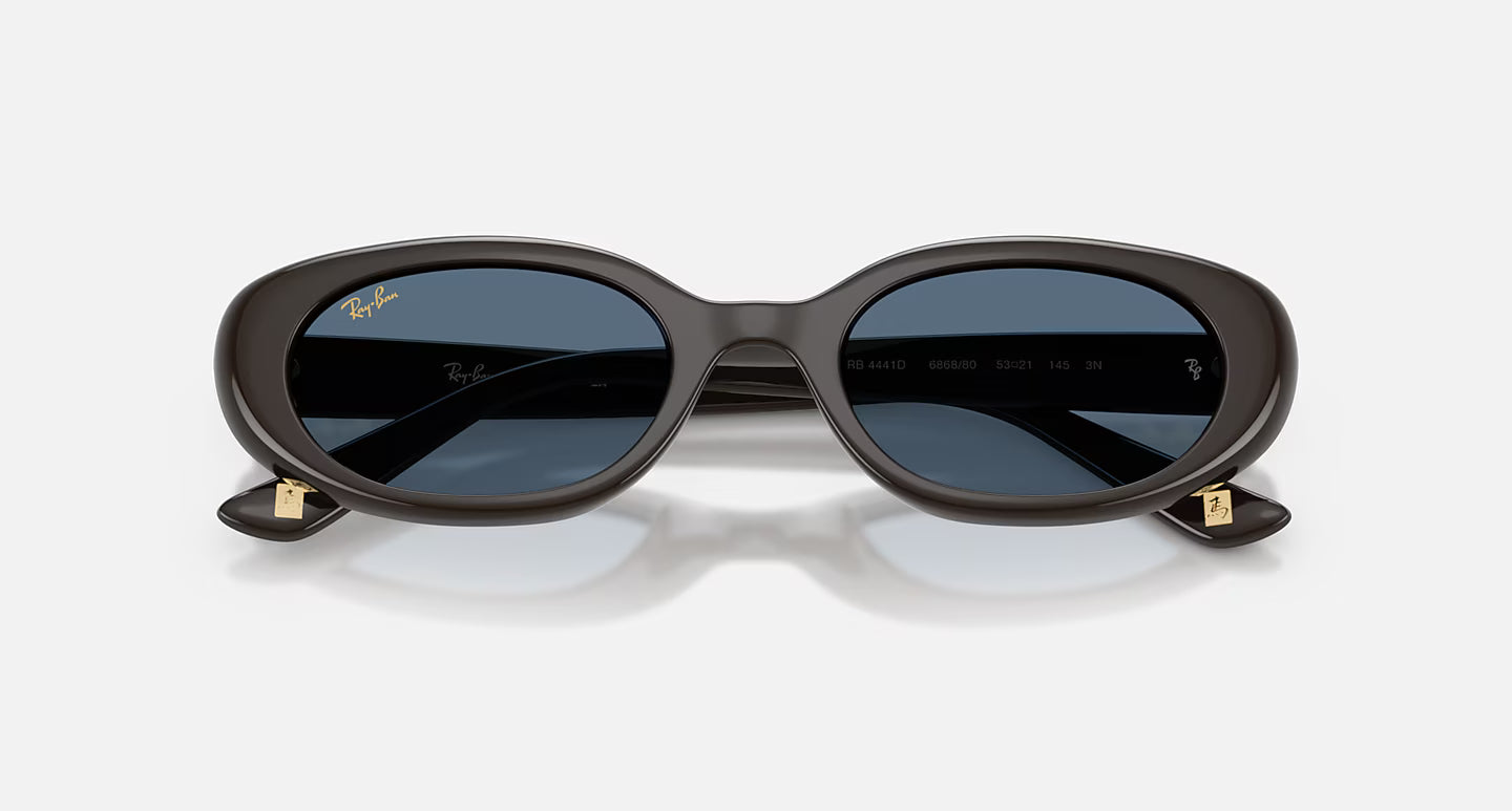 RB4441D Year of the Horse Limited Edition Full Dark Brown w/ Dark Blue Lens