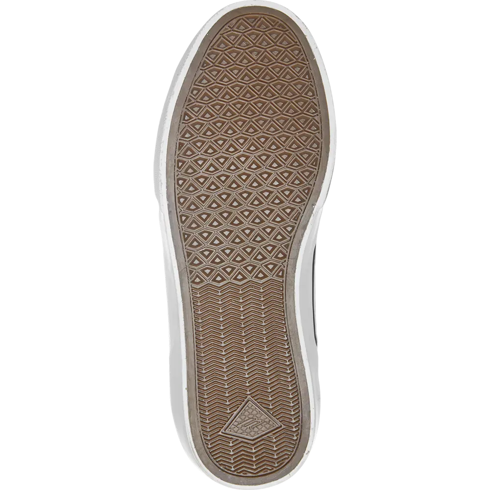 Emerica Wino G6 Slip On - Black / White w/ Gold