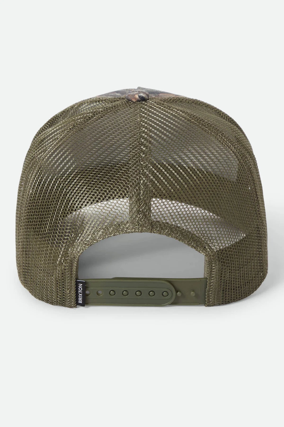 Brixton Hubal C MP Netplus Trucker Hat - Tree Camo/Olive