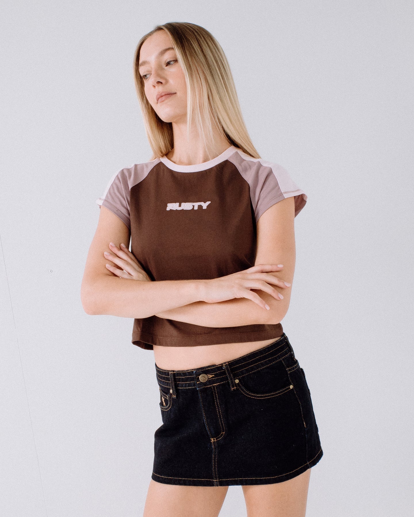 Rusty Bradley Mini Cap Tee - Java