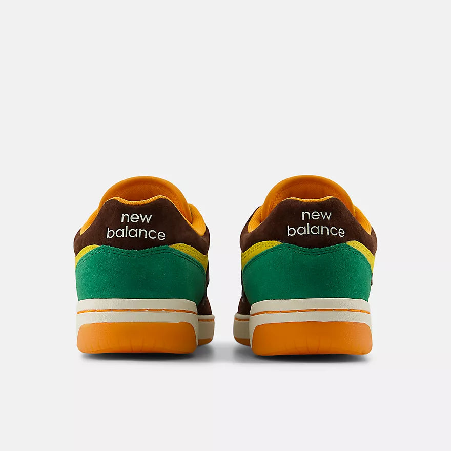 New Balance Numeric Rukus NM 480 - Brown w/ Yellow