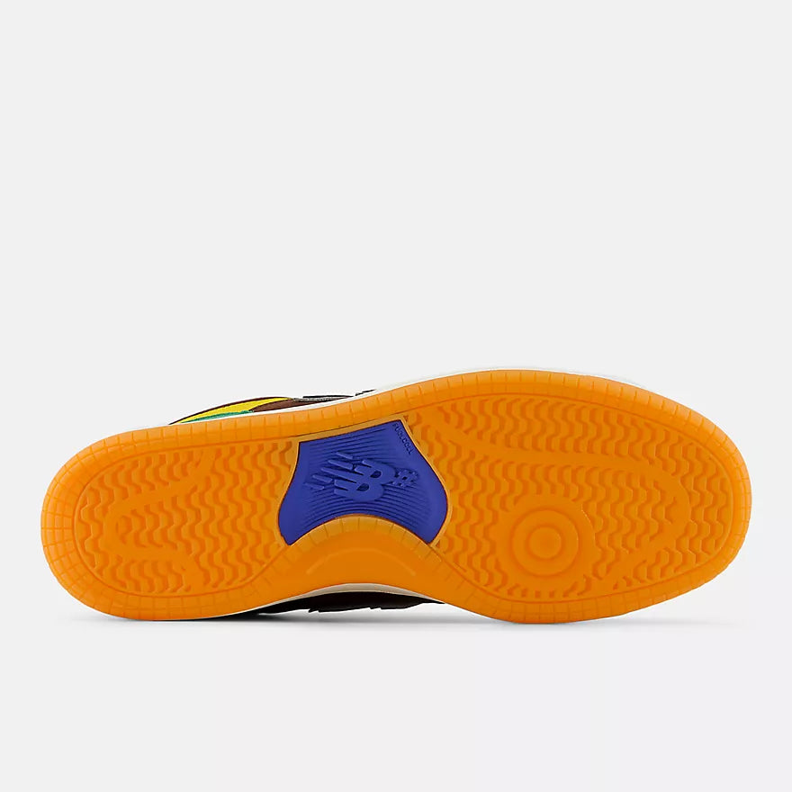 New Balance Numeric Rukus NM 480 - Brown w/ Yellow