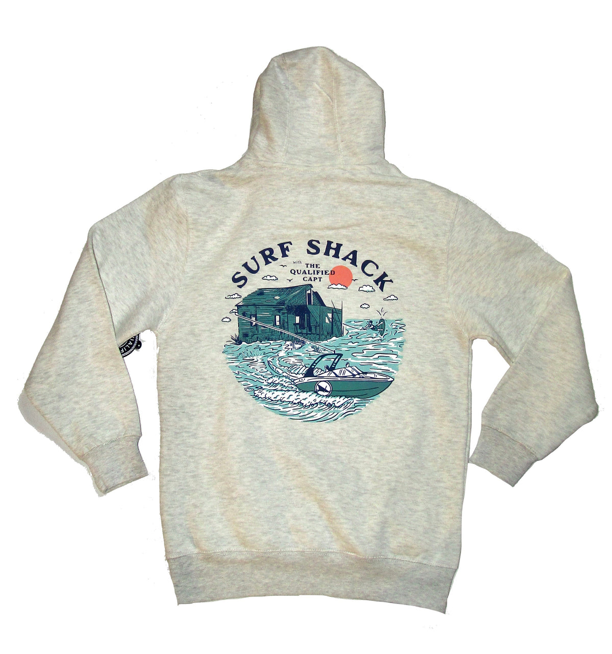 Surf Shack x TQC 26’ Hoodie - Oatmeal Heather