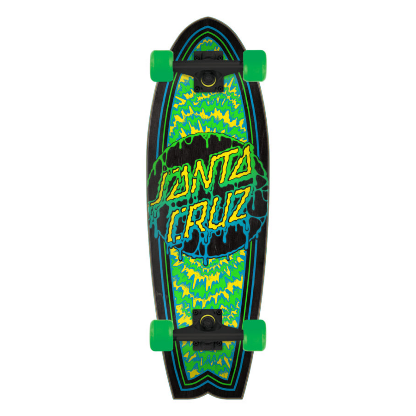 Santa Cruz Toxic Dot Shark Cruiser Cruzer