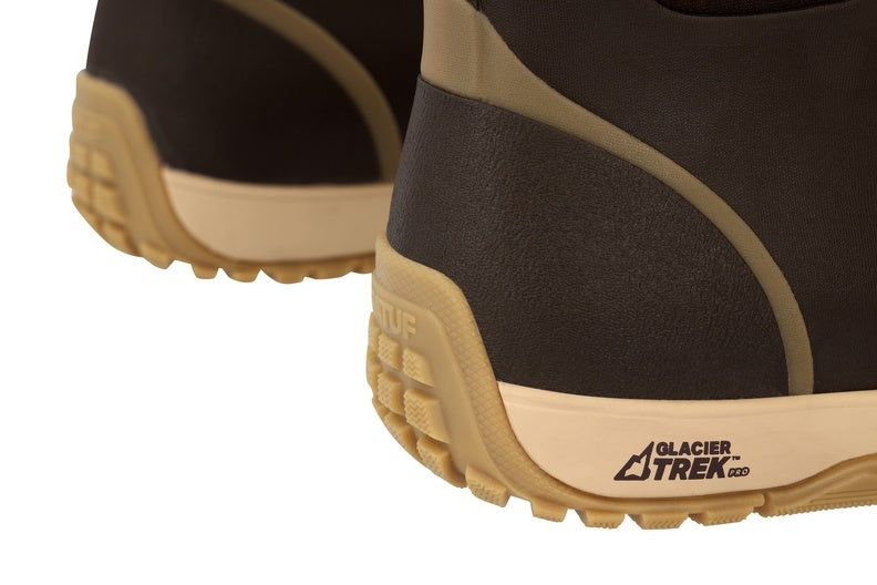 Xtratuf Men’s Glacier Trek Pro Ice Fleece Lined Ankle Deck Boot - Brown