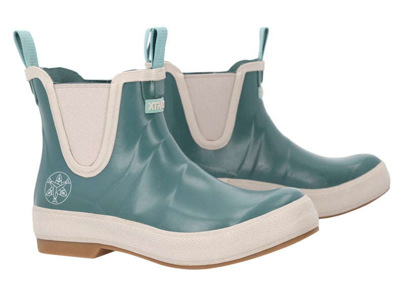 Xtratuf x Salmon Sisters Women’s 7 inch Ankle Deck Boot - Marine Blue
