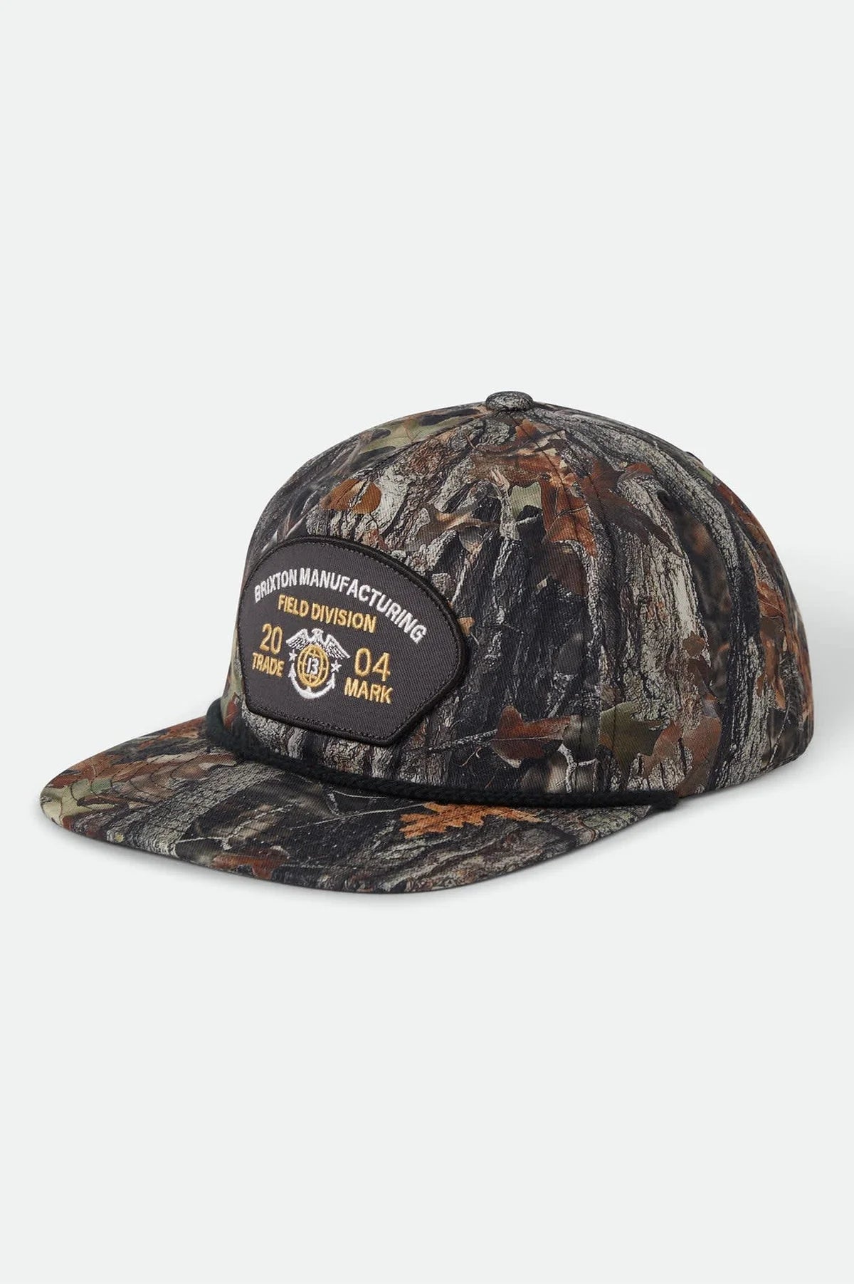 Brixton Division MP Netplus Snapback Hat - Tree Camo/Olive