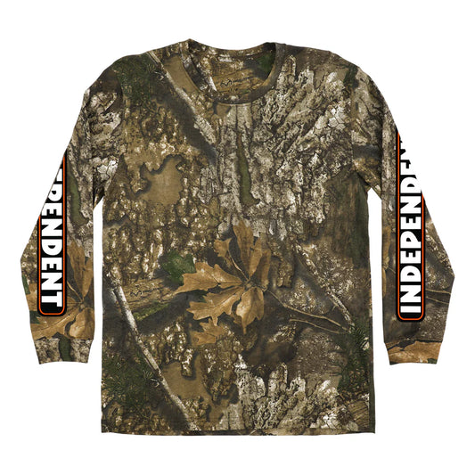 Independent Bar Logo L/S Realtree APX Tee - Camo
