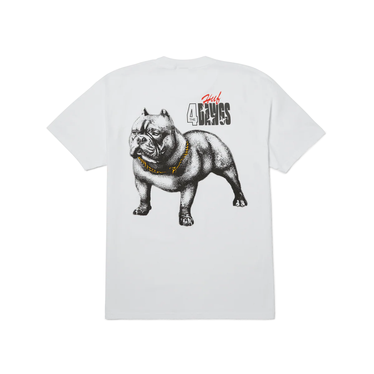 HUF 4 The Dawgs S/S Tee - White