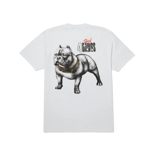 HUF 4 The Dawgs S/S Tee - White