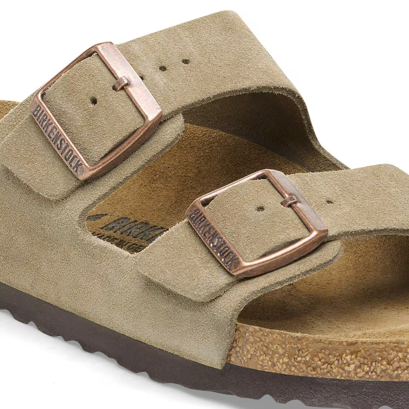 Arizona Suede Leather - Taupe
