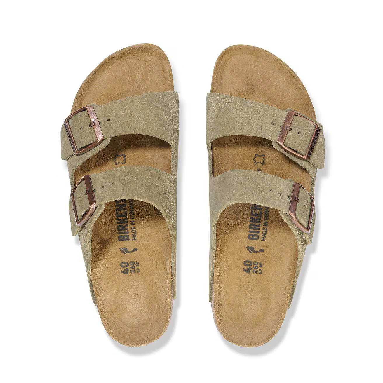 Arizona Suede Leather - Taupe