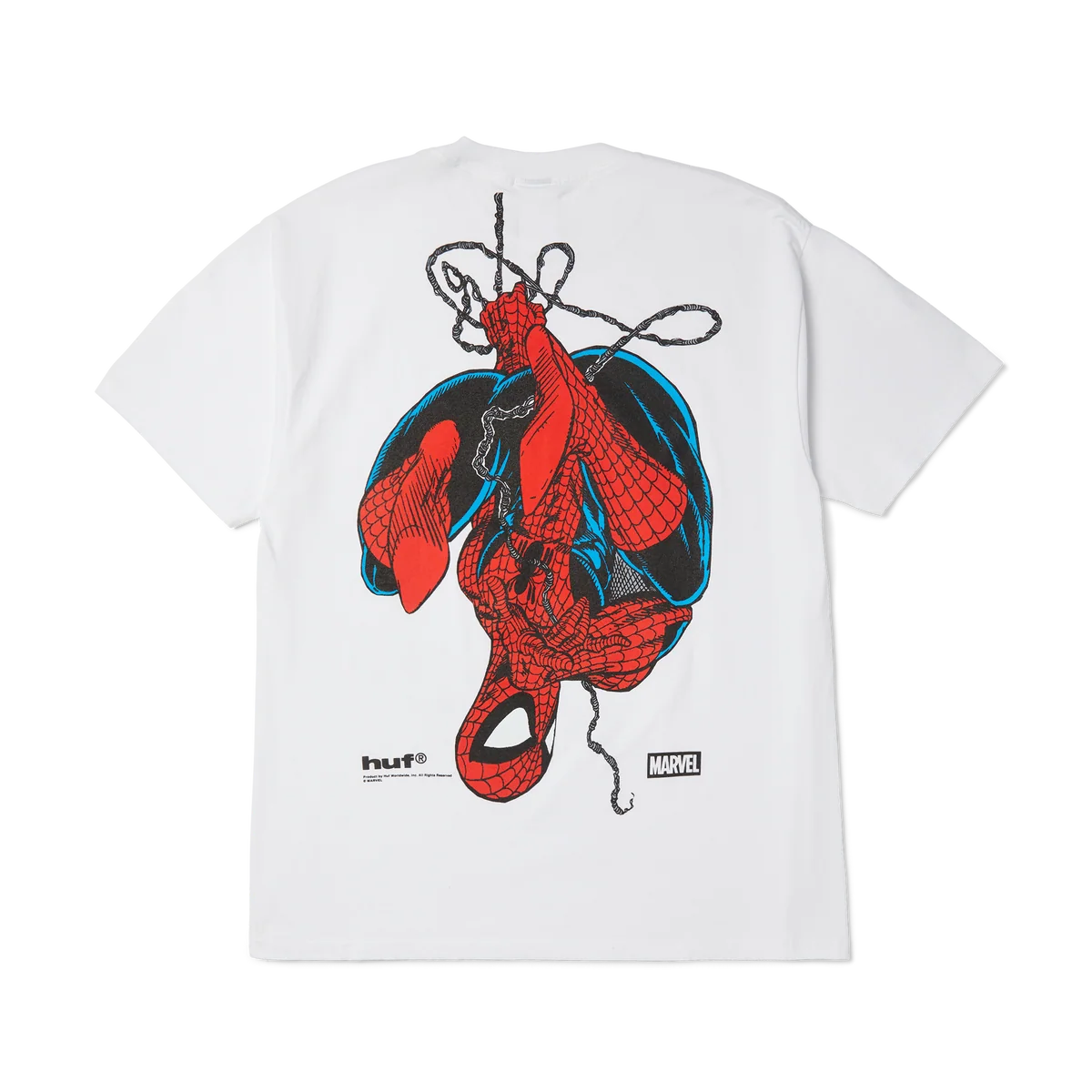 HUF x Spider-Man Upside Down Tee - White