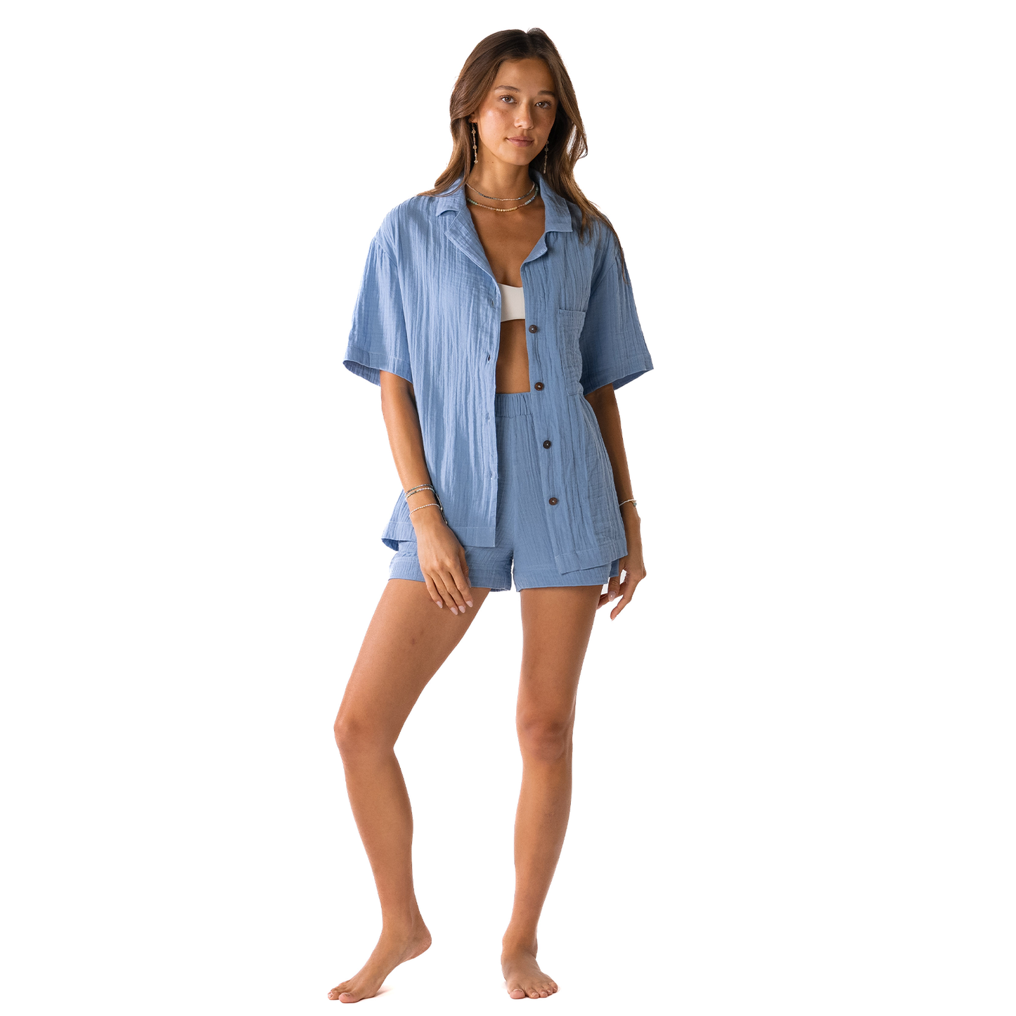 Denim Blue Shelly Shirt