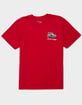 Brixton x Coors Light Raceway T-Shirt - Red