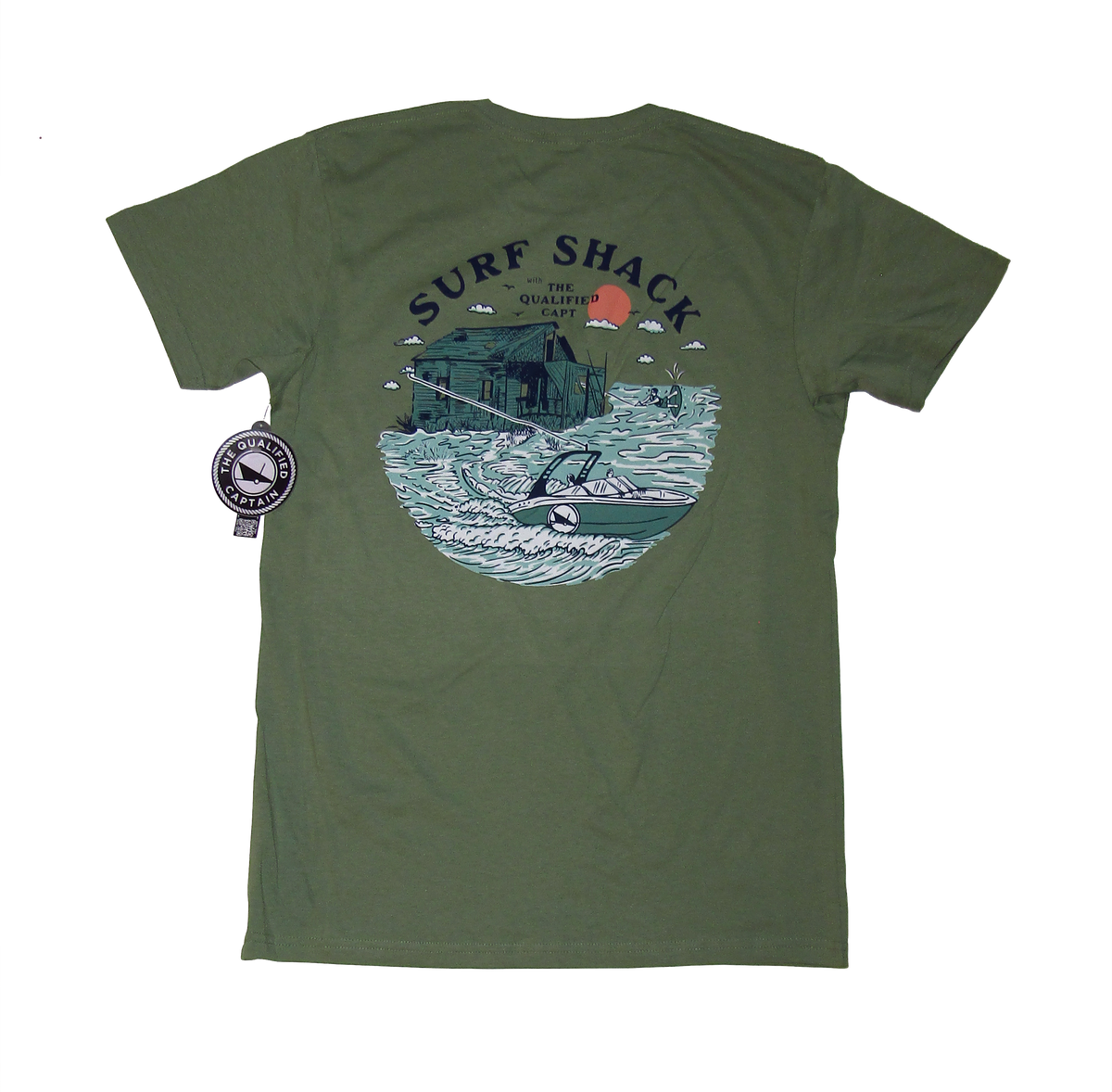 Surf Shack x TQC 26’ Tee - Artichoke