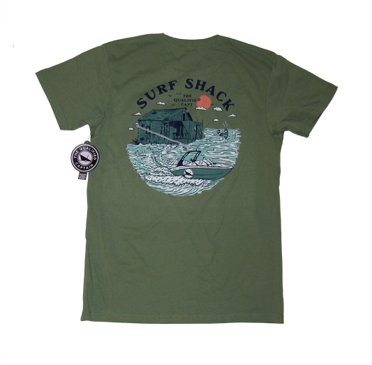 Surf Shack x TQC 26’ Tee - Artichoke