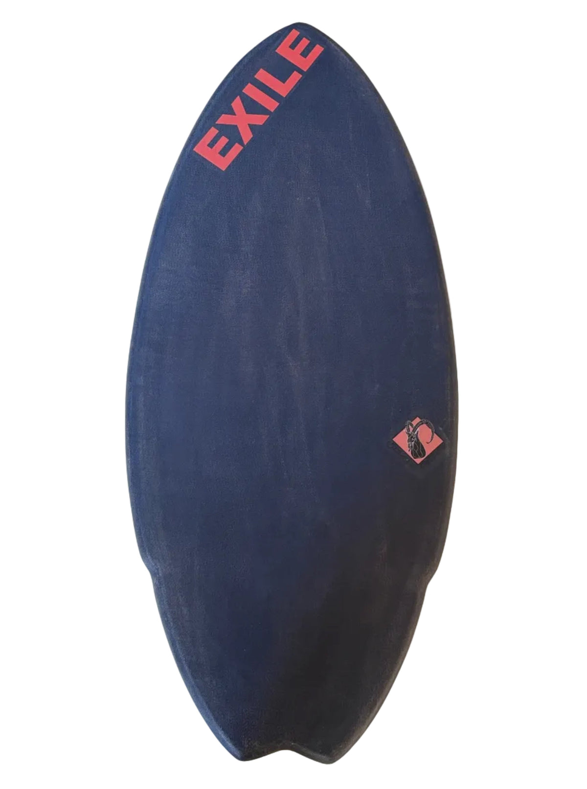 Exile G.O.A.T. Dude! Cruise Shape 3/4” Carbon Fiber Epoxy Skimboard - Large