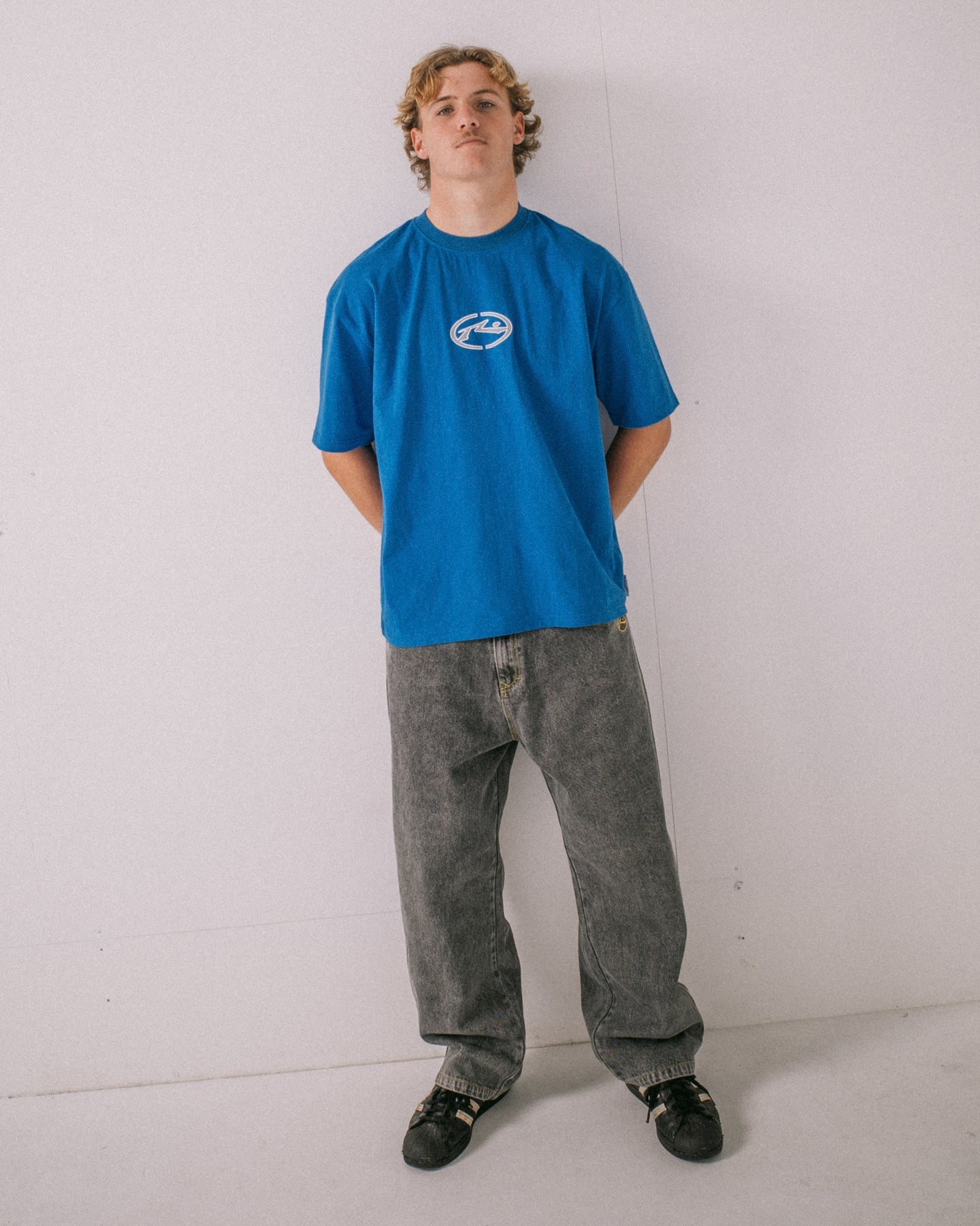 Rusty Turbo S/S Tee - Royal Blue
