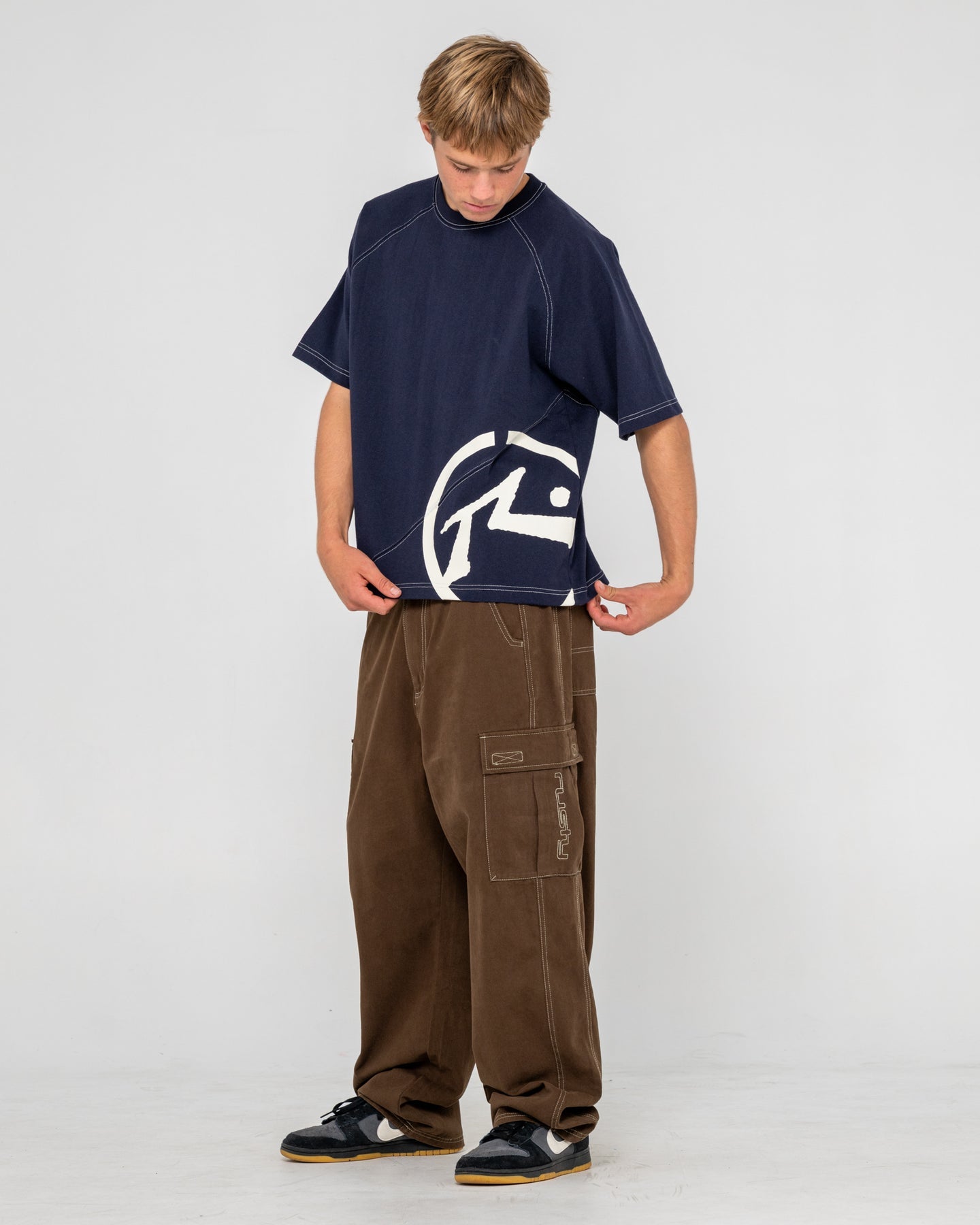 Rusty Pablo S/S Heavy Tee - Navy