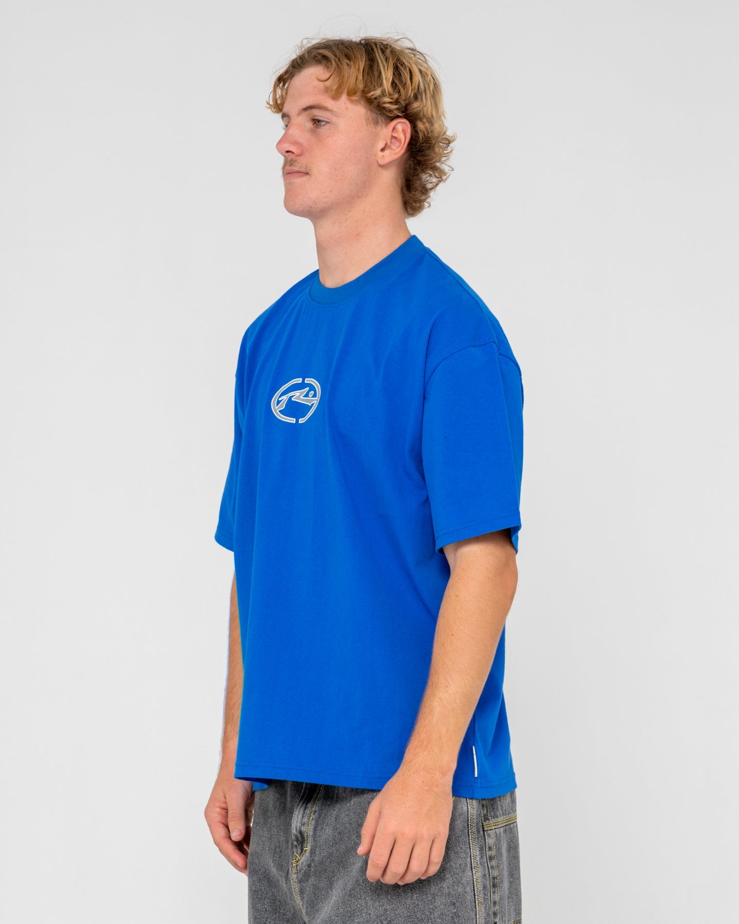 Rusty Turbo S/S Tee - Royal Blue