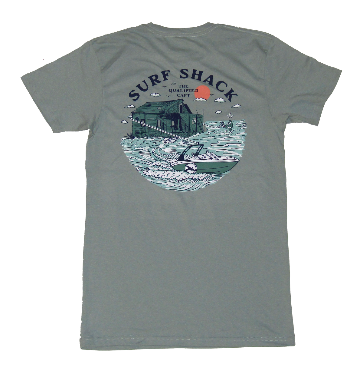 Surf Shack x TQC 26’ Tee - Seafoam