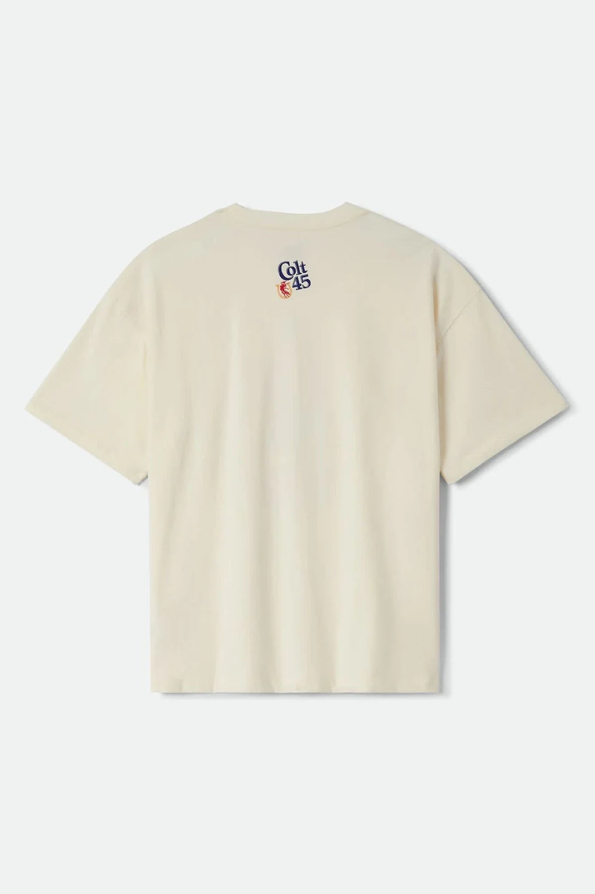 Brixton x Colt 45 40oz Oversized Tee - Cream