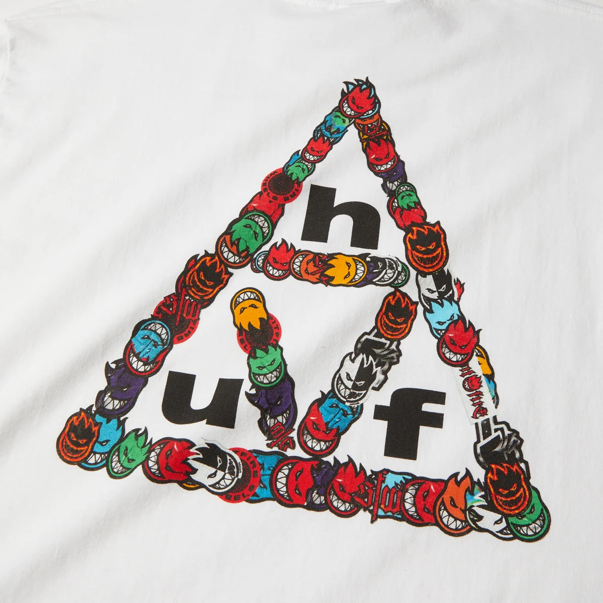 HUF x Spitfire Sticker TT SS Tee - White