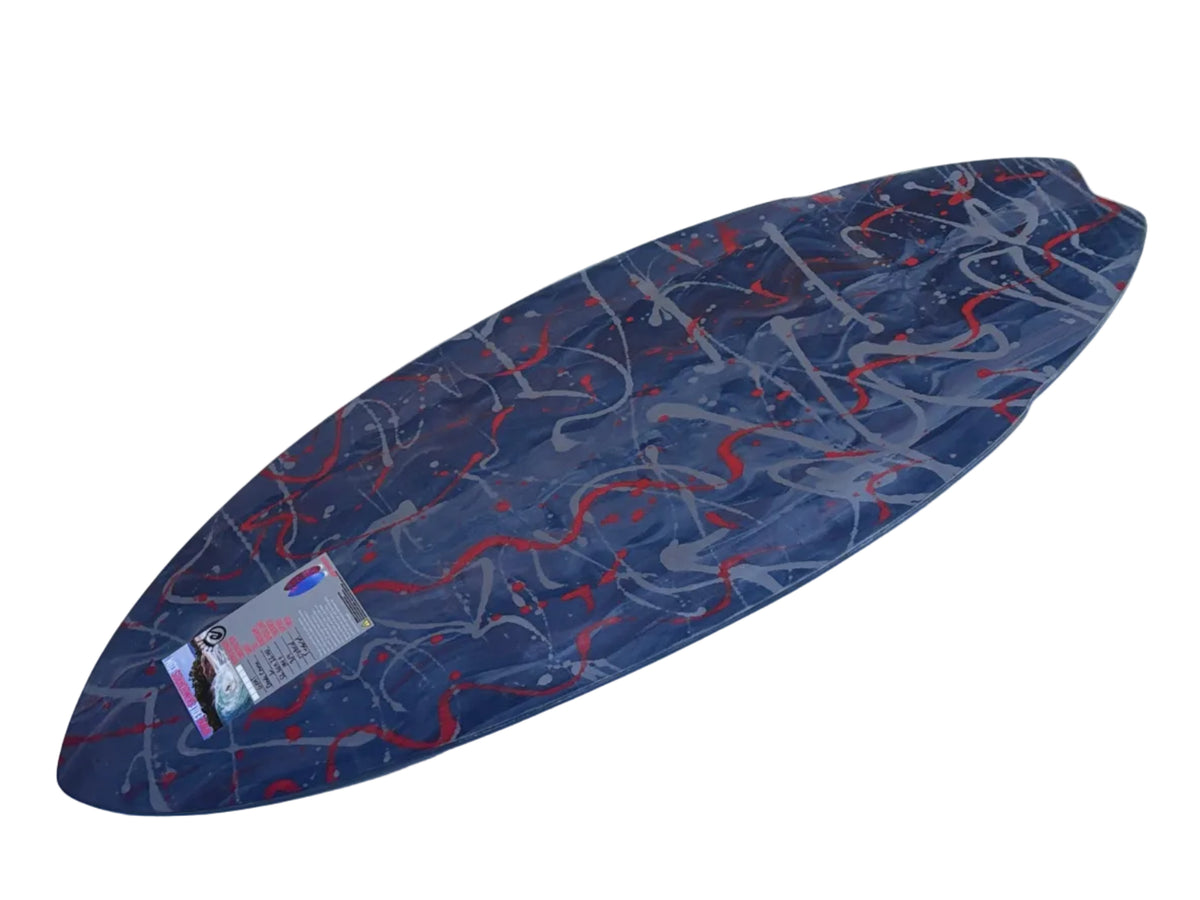 Exile G.O.A.T. Dude! Cruise Shape 3/4” Carbon Fiber Epoxy Skimboard - Large