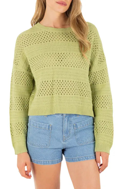 Simple Times Sweater - Fern