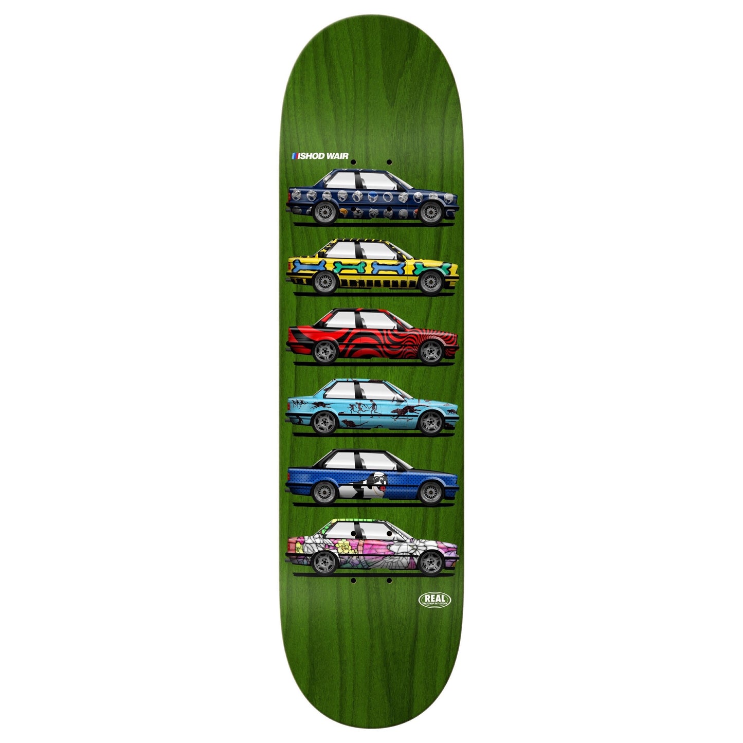 2025 Skate Shop Day X Real Ishod Custom Limited Twin Tail V2 Deck 8.25