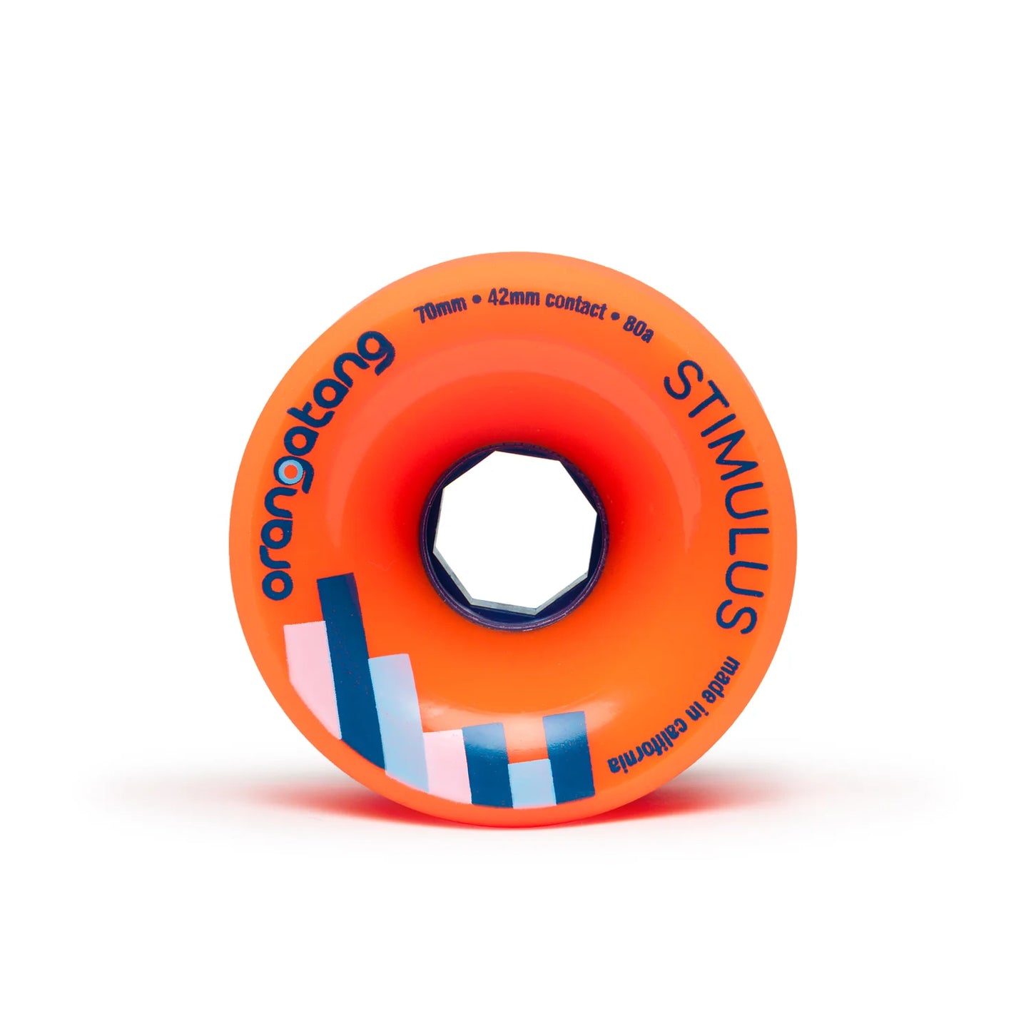 Orangatang 70mm 80a Stimulus Wheels - Orange