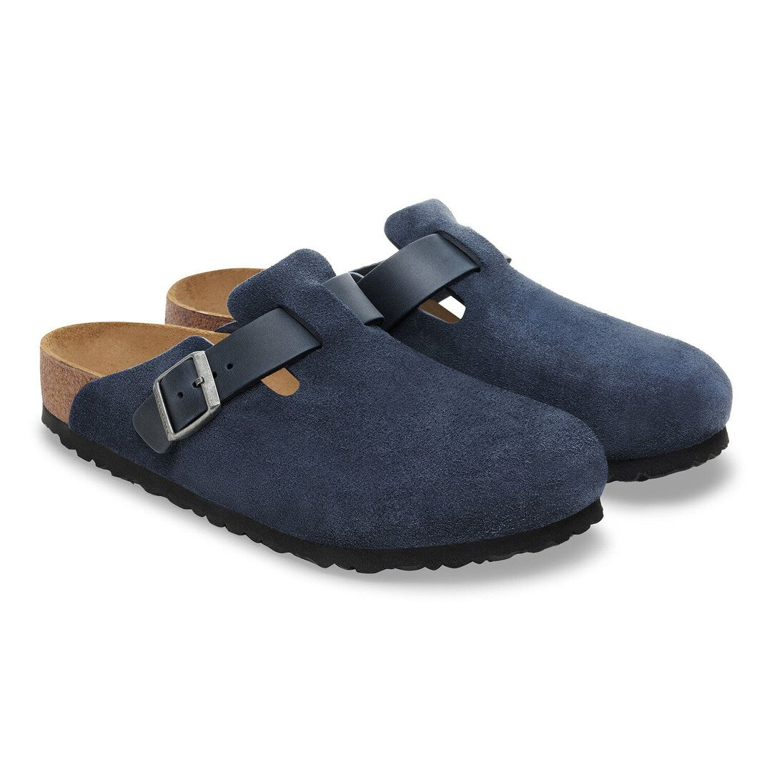 Boston Suede Leather - New Navy