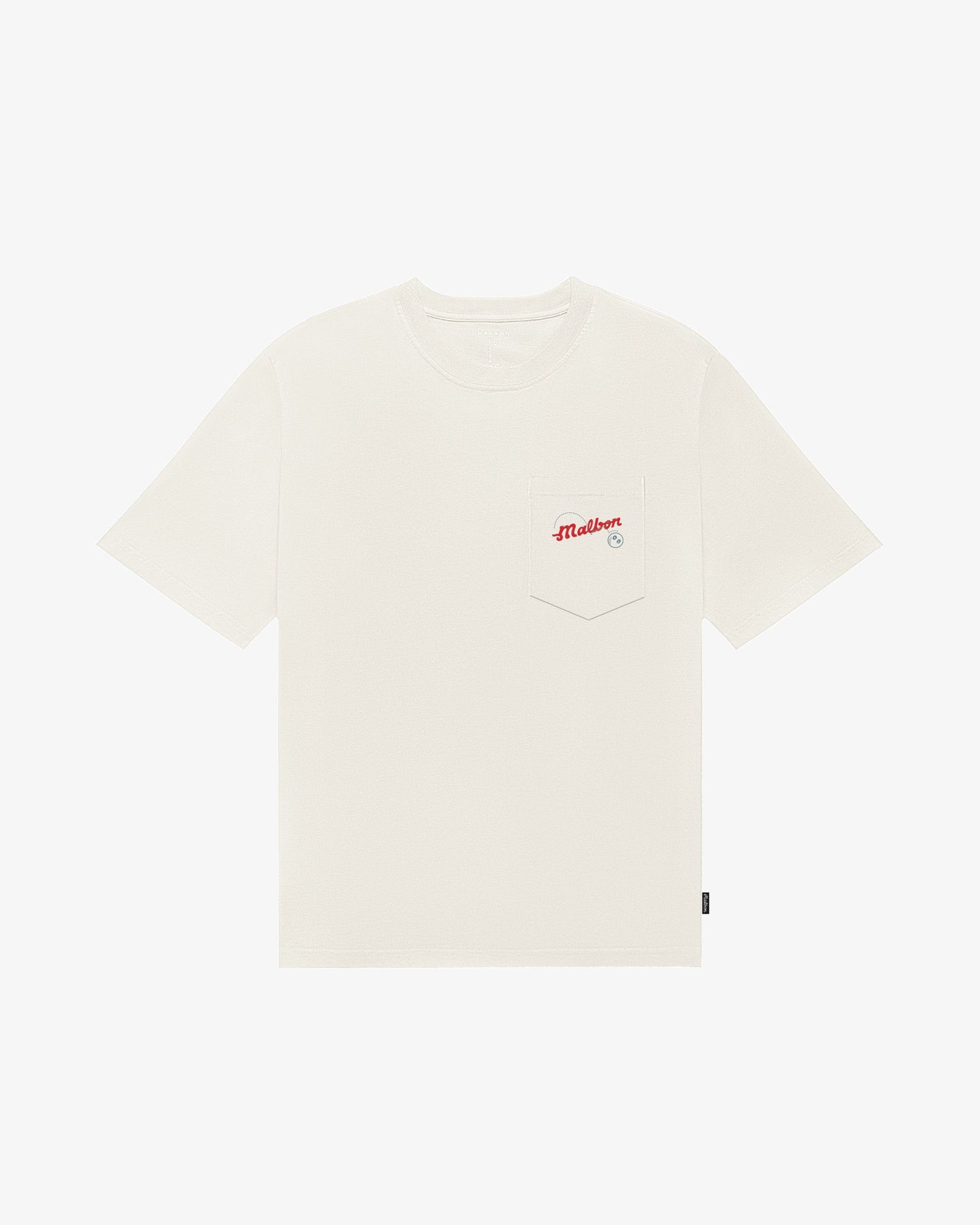 Malbon Vista Demand Pocket Tee - Ivory