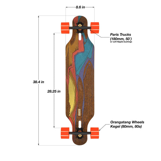 Loaded Icarus Longboard Complete - Flex 2