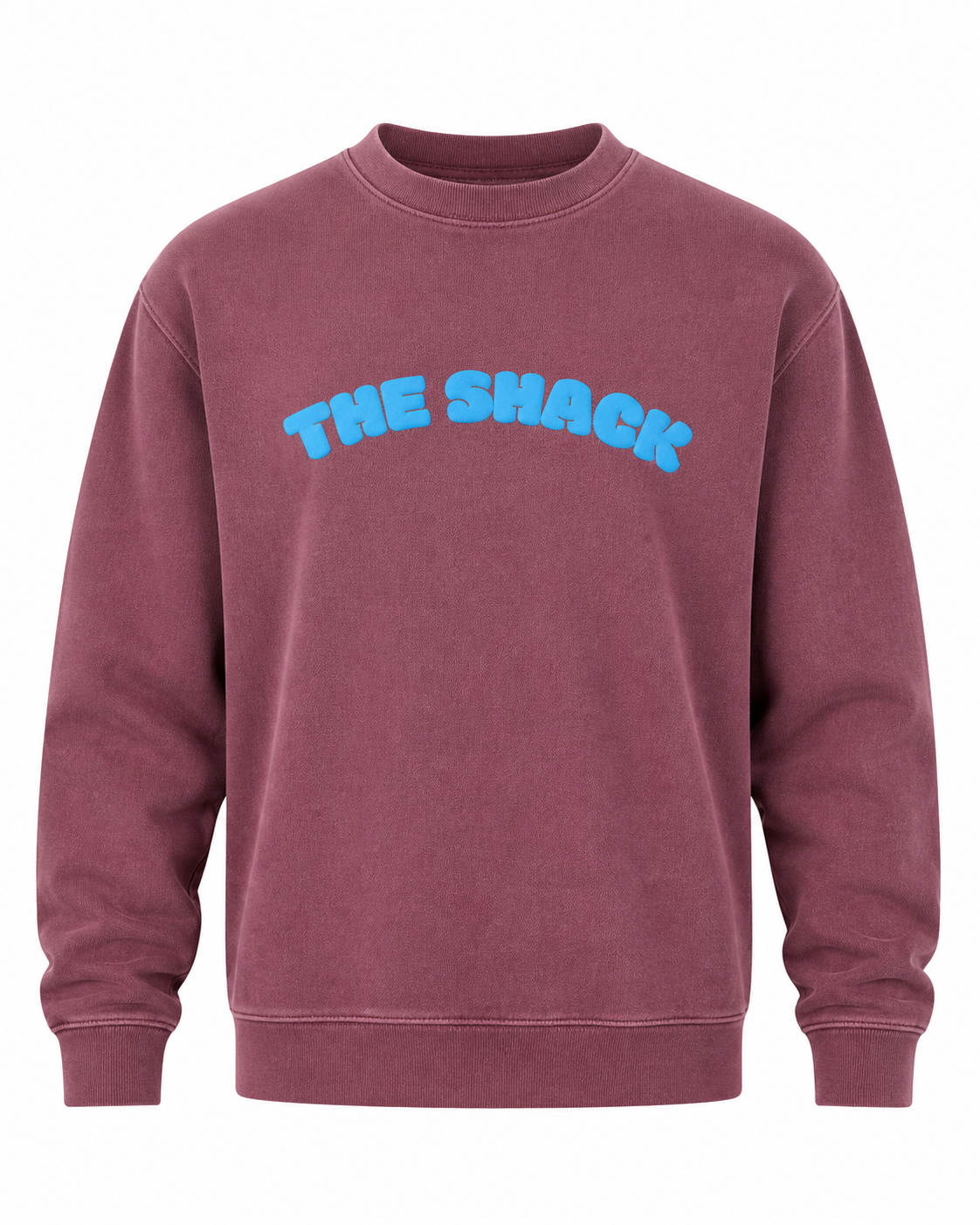 The Shack Puff Crew - Philly Powder Blue/ Vintage Maroon