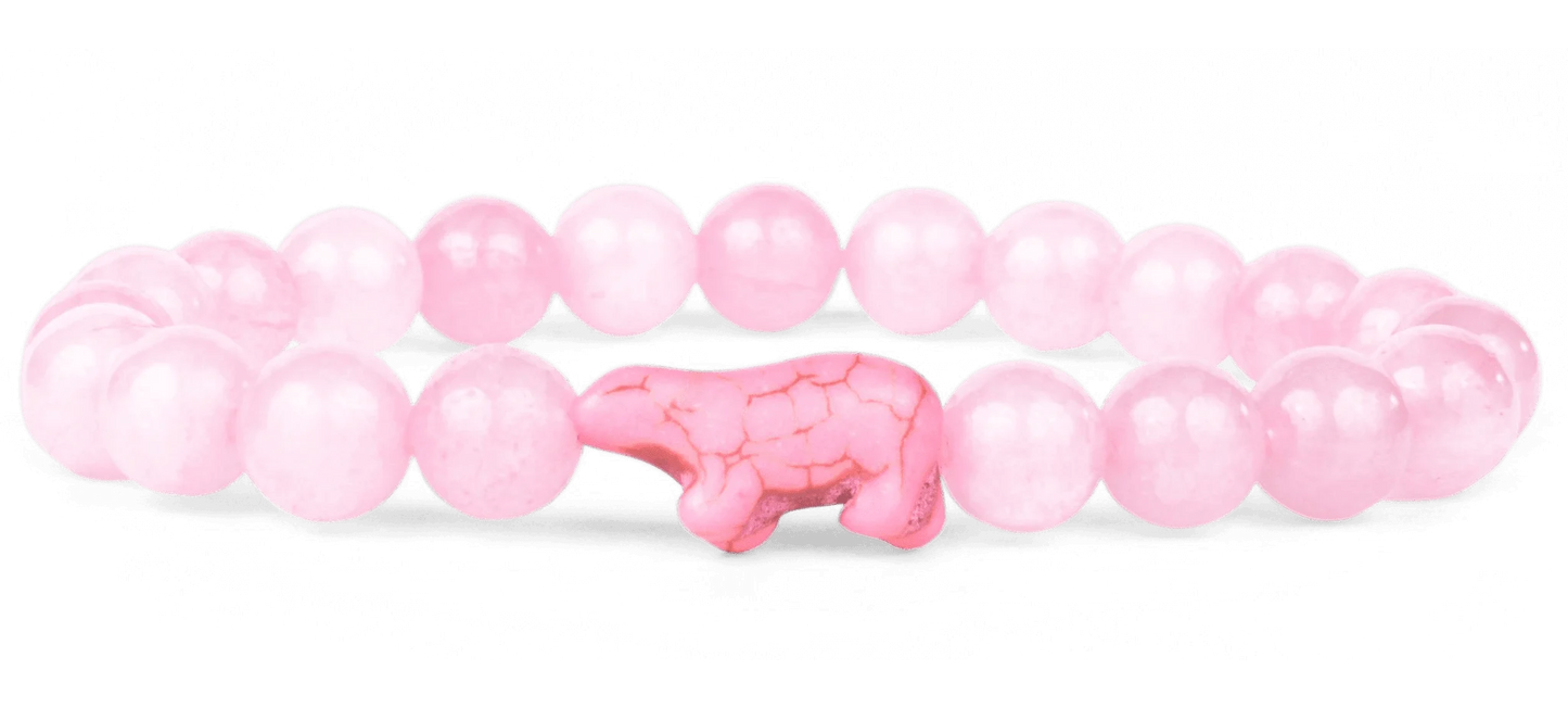 Fahlo Venture Bracelet: Northern Light Pink - Polar Bear