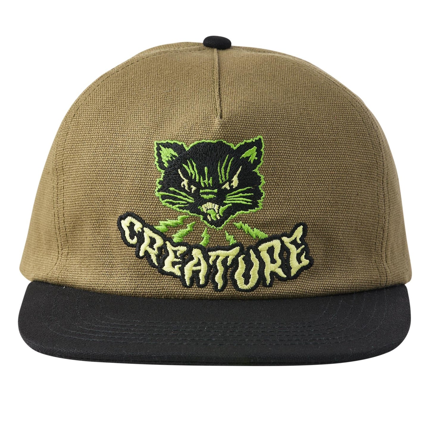 Creature The Creeper Hat - Olive/Black