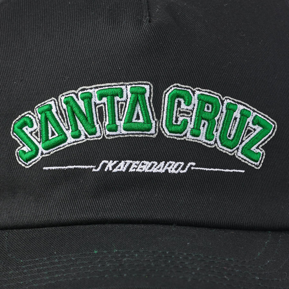 Santa Cruz Collegiate Hat - Black