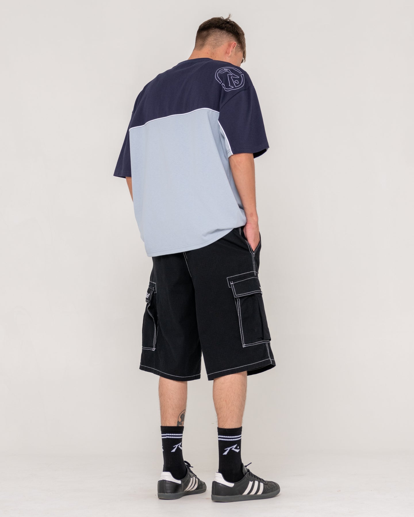 Rusty Infinity Short Sleeve Tee - Atlantic Blue